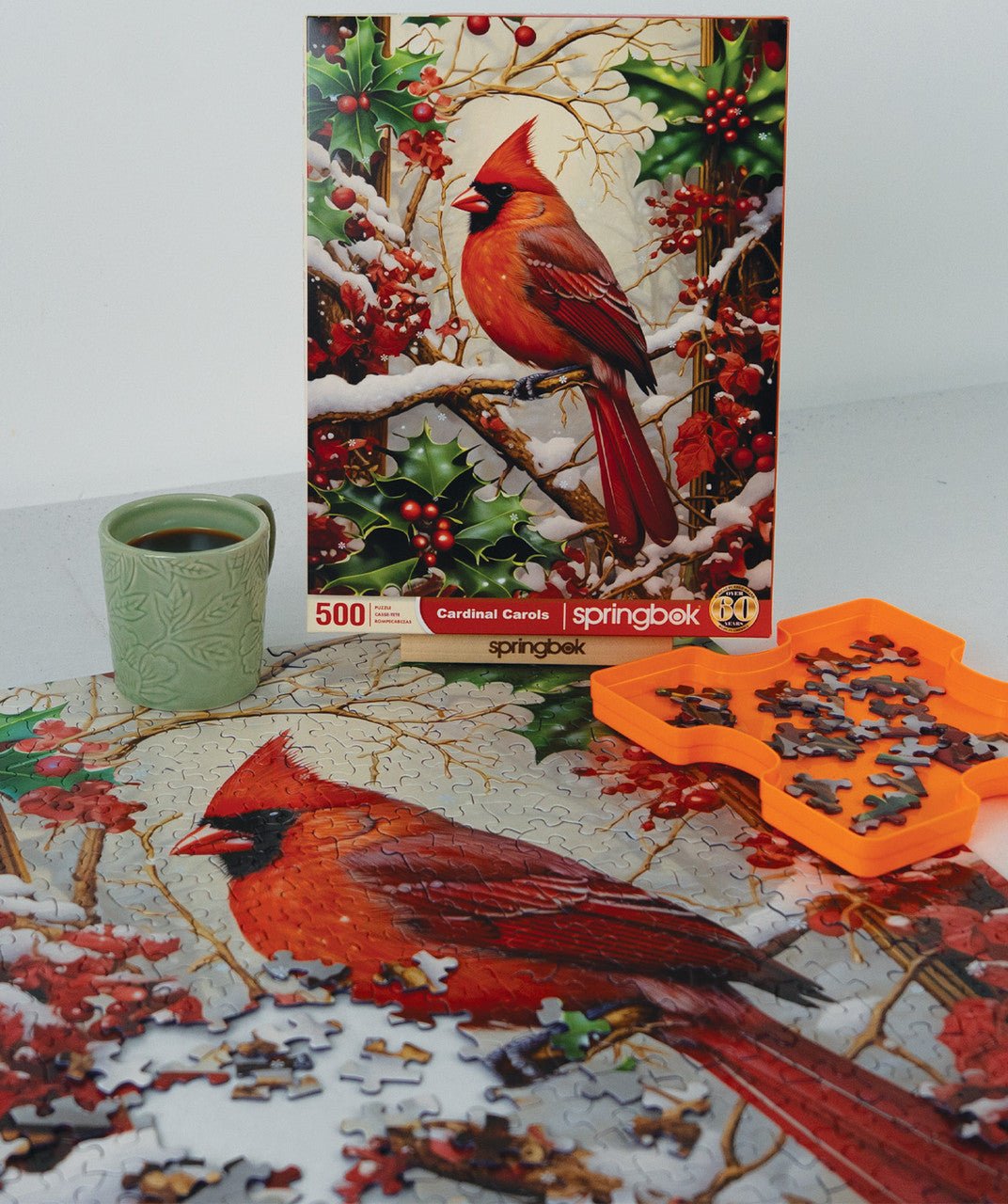 Cardinal Carols 500 Piece Jigsaw Puzzle | Springbok Puzzles