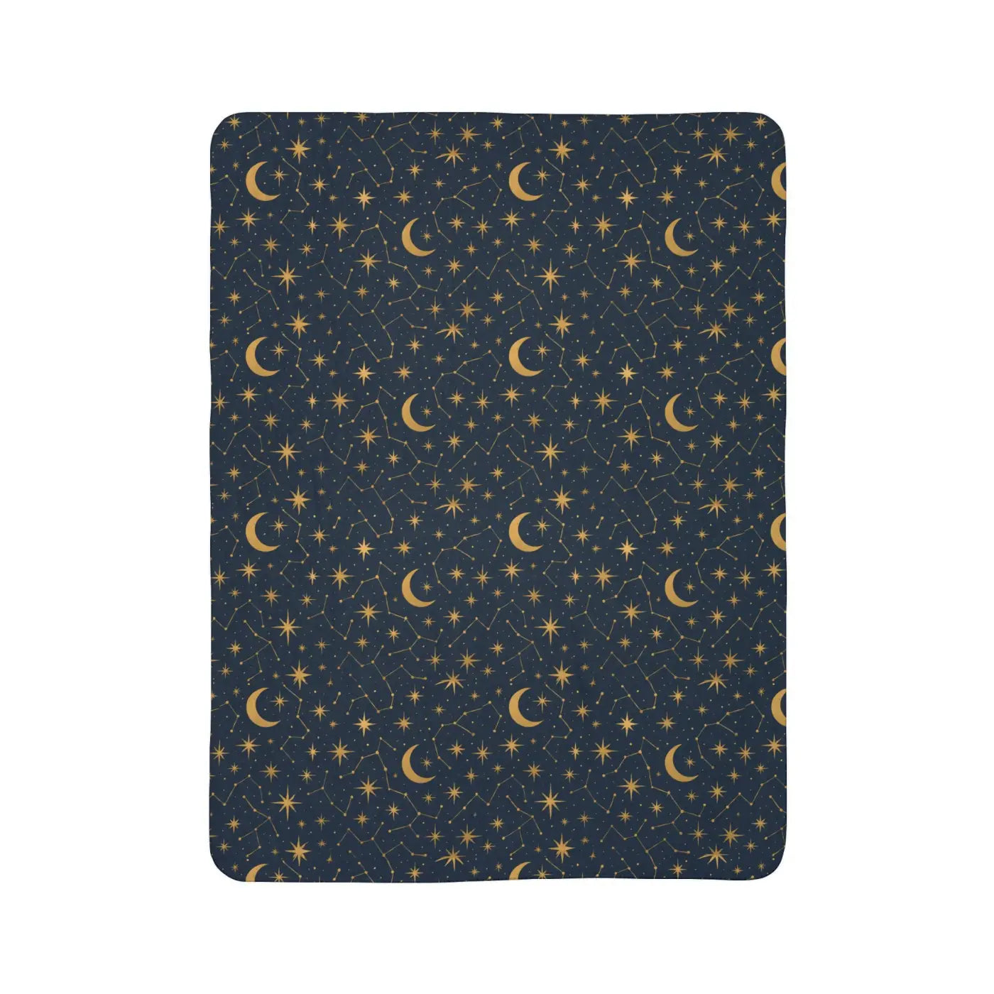 DipaliZ Celestial Sherpa Blanket Ultimate Warmth Fleece