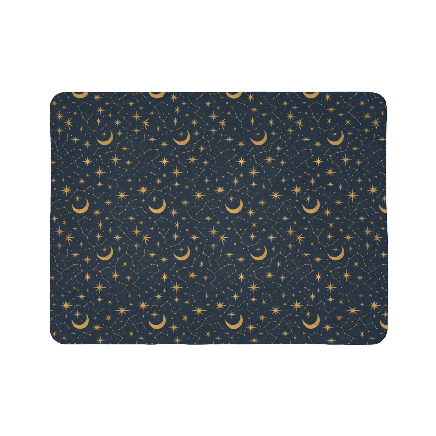DipaliZ Celestial Sherpa Blanket Ultimate Warmth Fleece