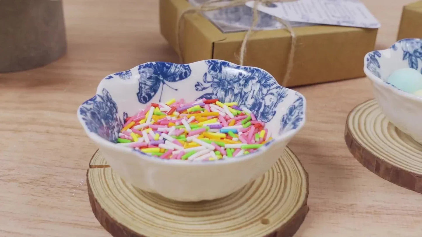 Ceramic Small Bowls 50 Pack Miniature Serving Dishes