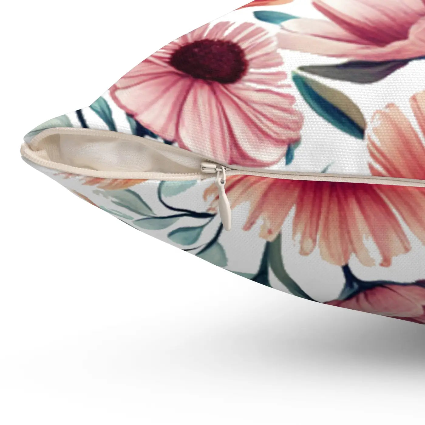 DipaliZ Colorful Large Flowers Pillow – Eco-friendly Gift
