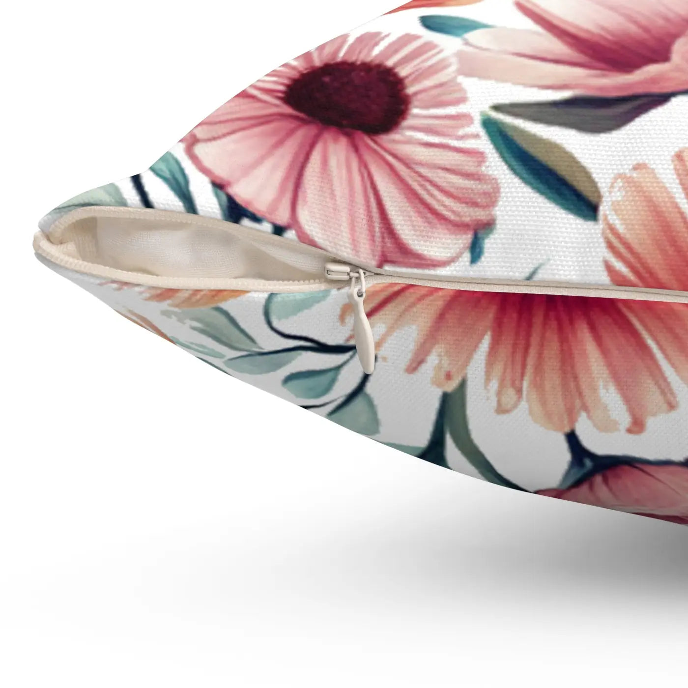 DipaliZ Colorful Large Flowers Pillow – Eco-friendly Gift