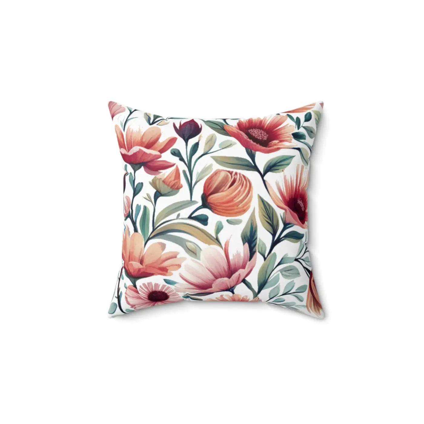 DipaliZ Colorful Large Flowers Pillow – Eco-friendly Gift