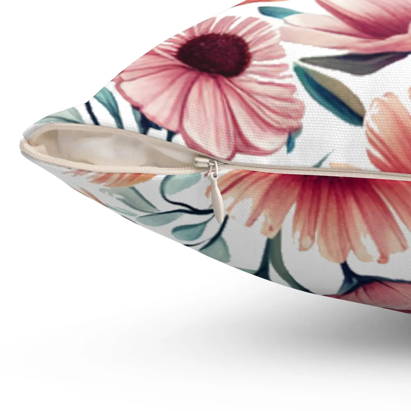 DipaliZ Colorful Large Flowers Pillow – Eco-friendly Gift