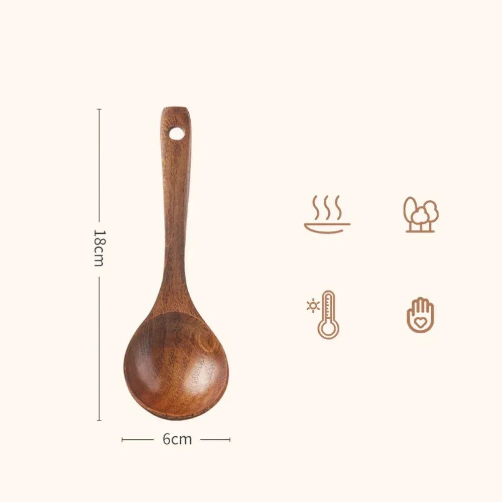Cooking Spoons - Eco Friendly Wooden