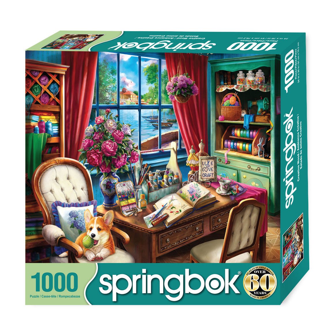 Creative Mood 1000 Piece Jigsaw Puzzle | Springbok Puzzles