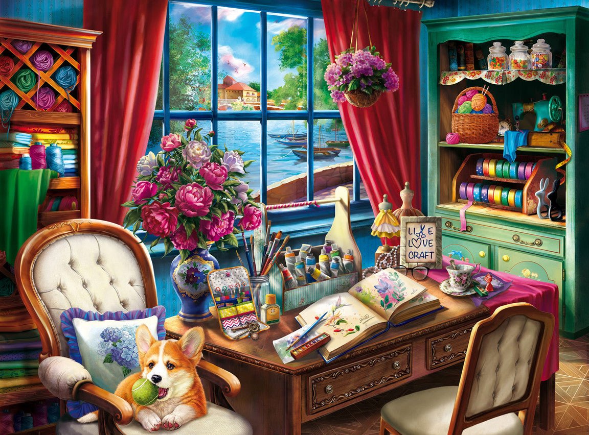 Creative Mood 1000 Piece Jigsaw Puzzle | Springbok Puzzles