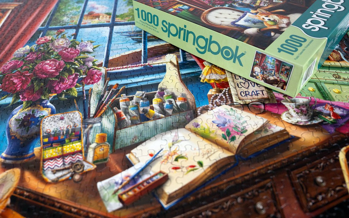 Creative Mood 1000 Piece Jigsaw Puzzle | Springbok Puzzles