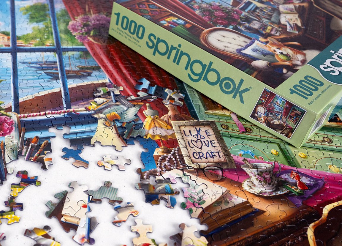 Creative Mood 1000 Piece Jigsaw Puzzle | Springbok Puzzles