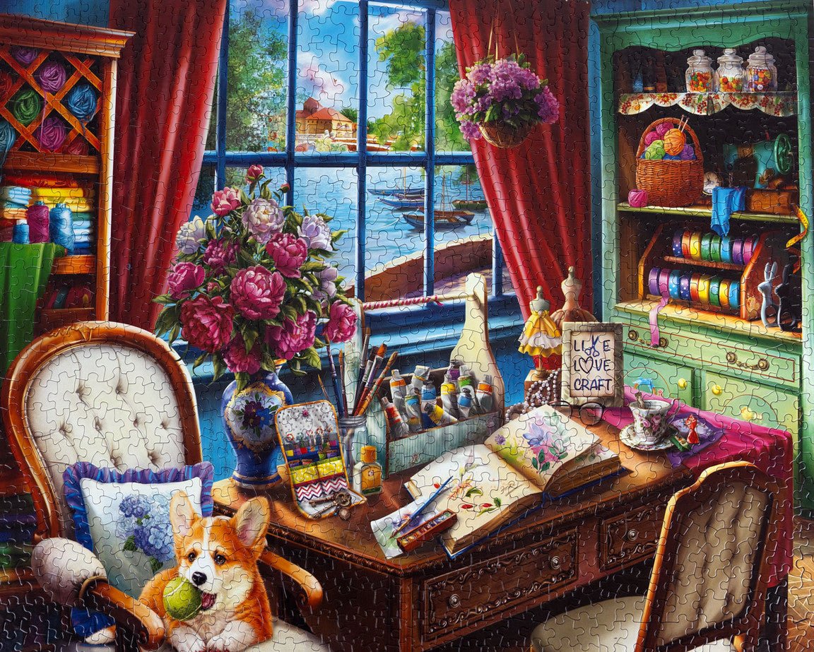 Creative Mood 1000 Piece Jigsaw Puzzle | Springbok Puzzles