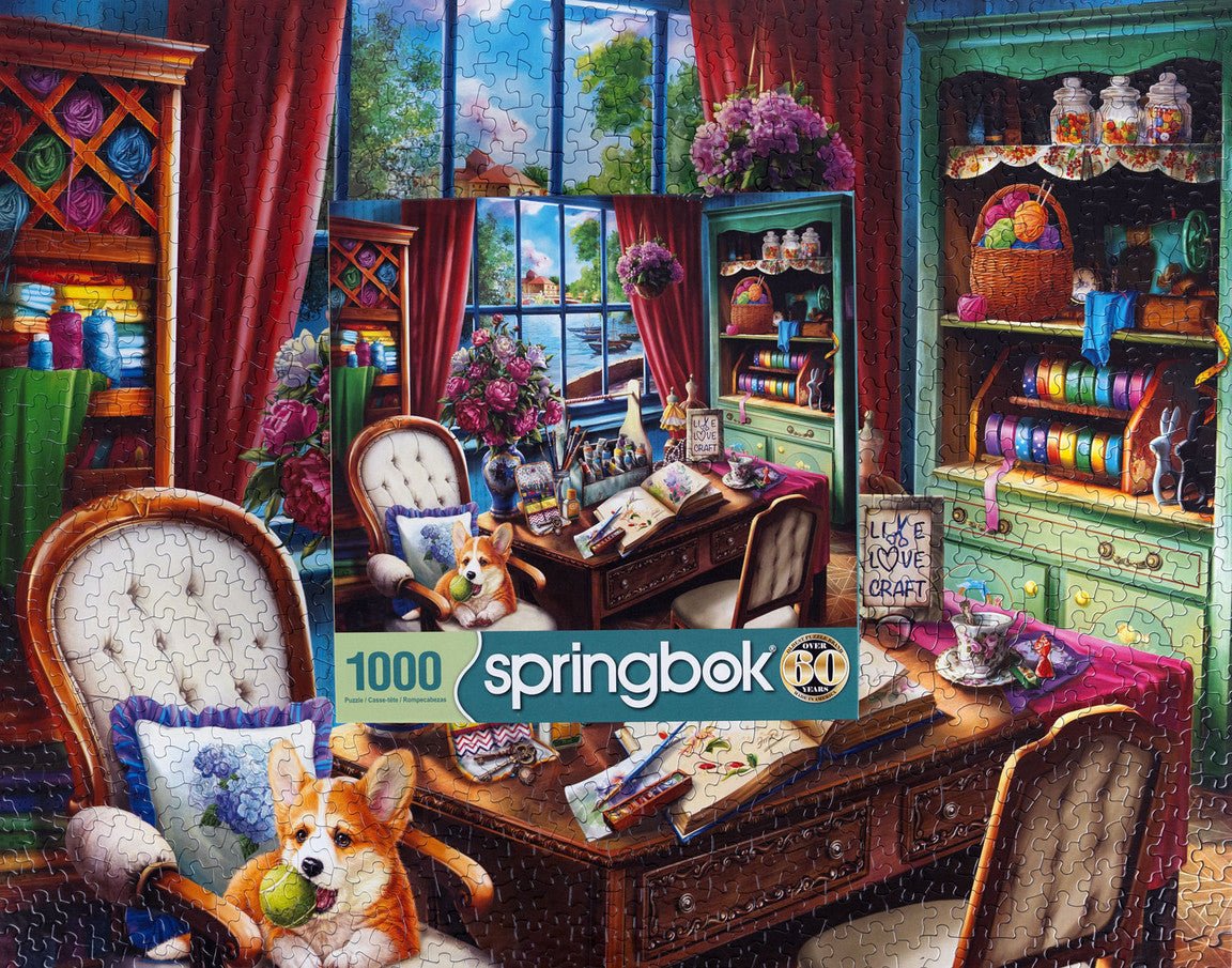 Creative Mood 1000 Piece Jigsaw Puzzle | Springbok Puzzles