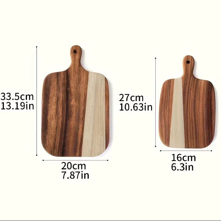 Cutting Board - Non-Porous Acacia Wood with Handle