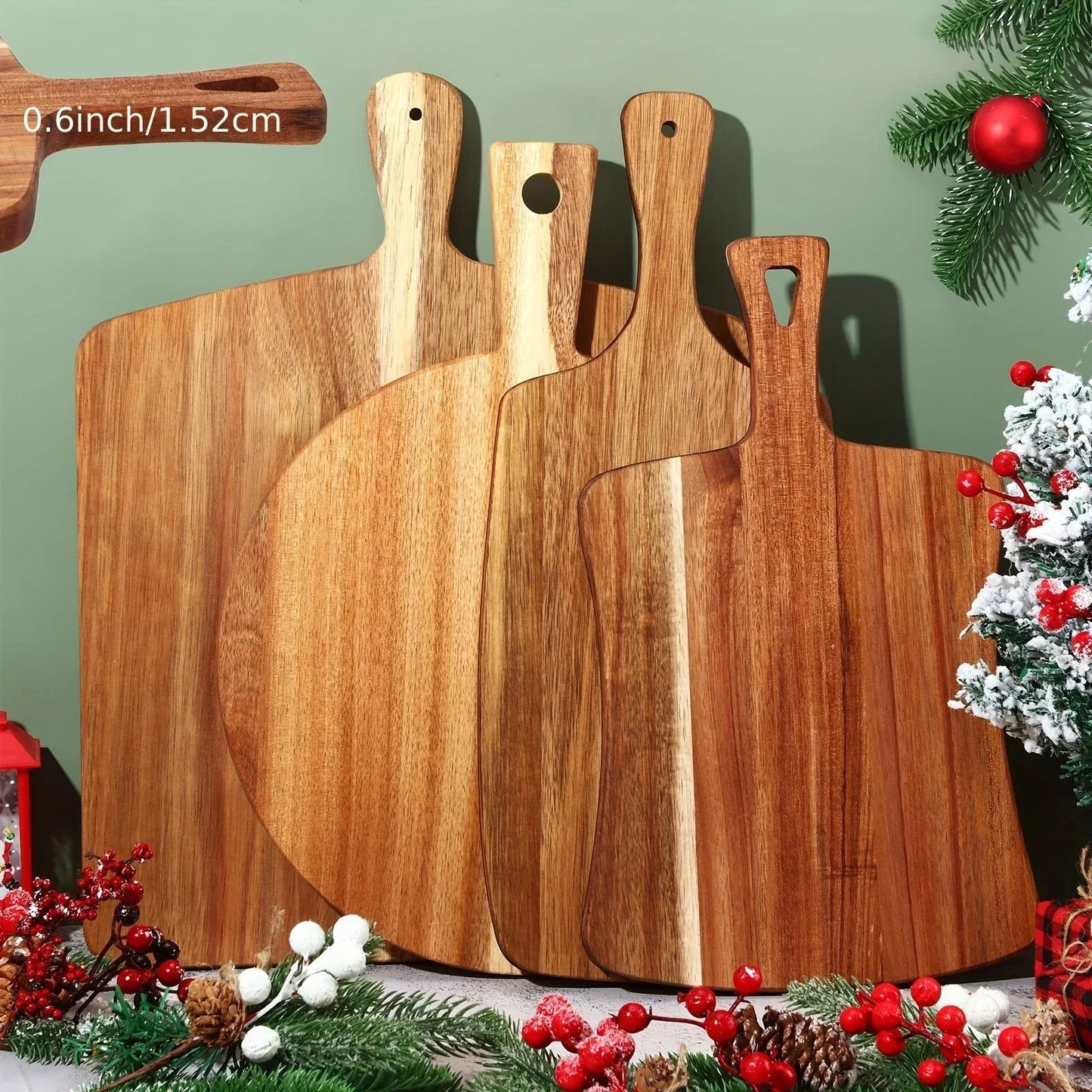 Cutting Boards - Wooden Acacia Set