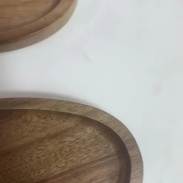 Dessert Tray - Wooden Rectangular