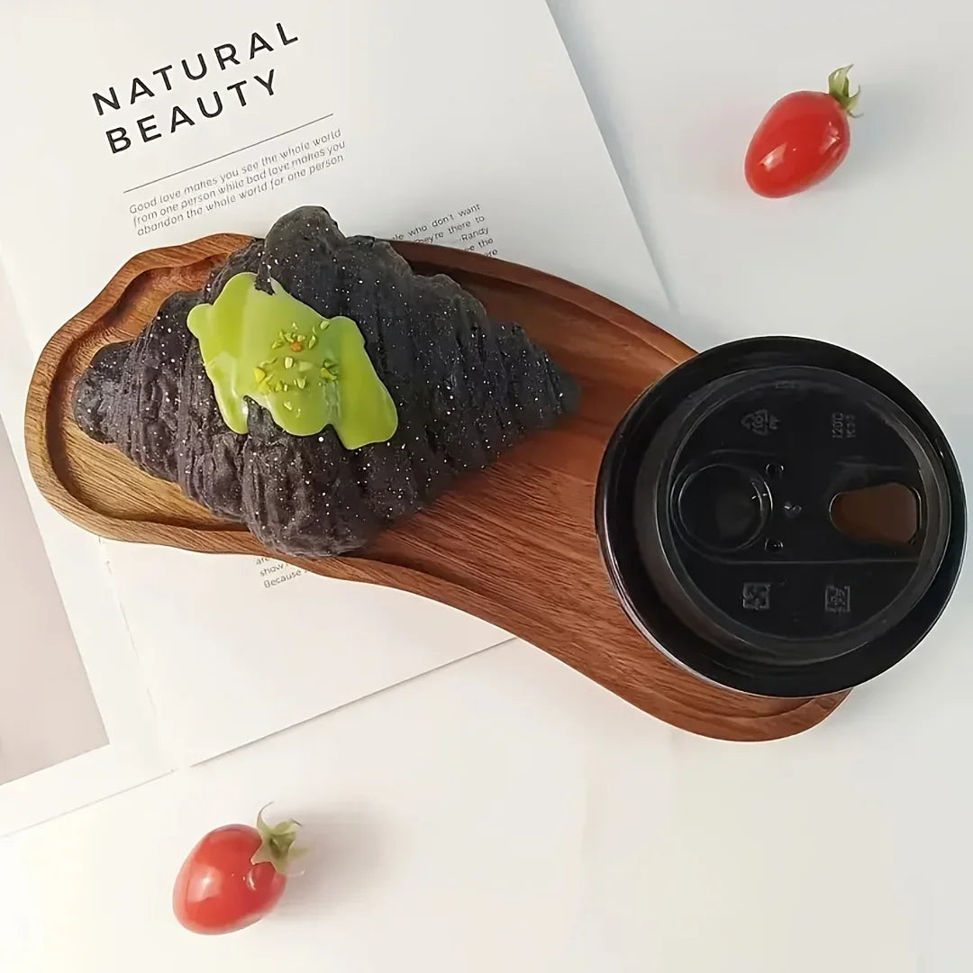 Dessert Tray - Wooden Rectangular
