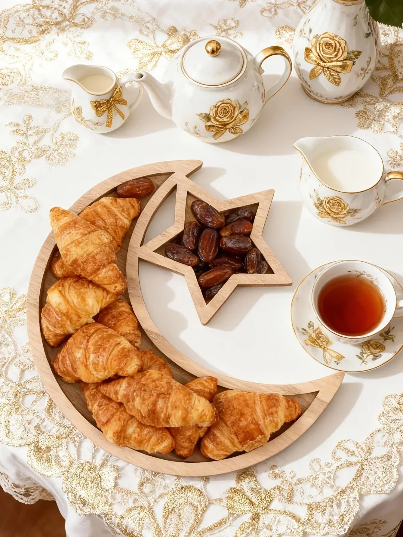 Dessert Tray - Wooden Serving