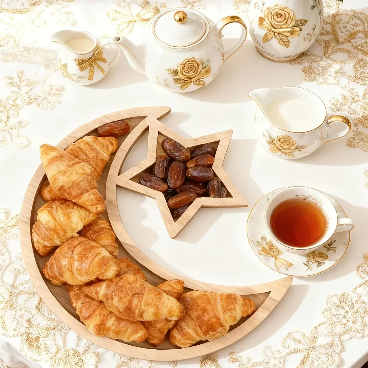 Dessert Tray - Wooden Serving