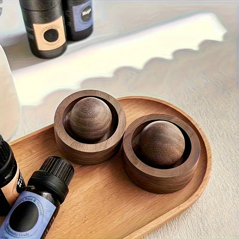 Diffusers - Natural Wooden Round Set