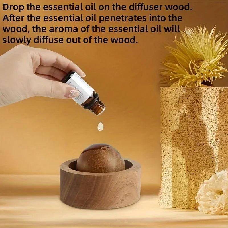 Diffusers - Natural Wooden Round Set