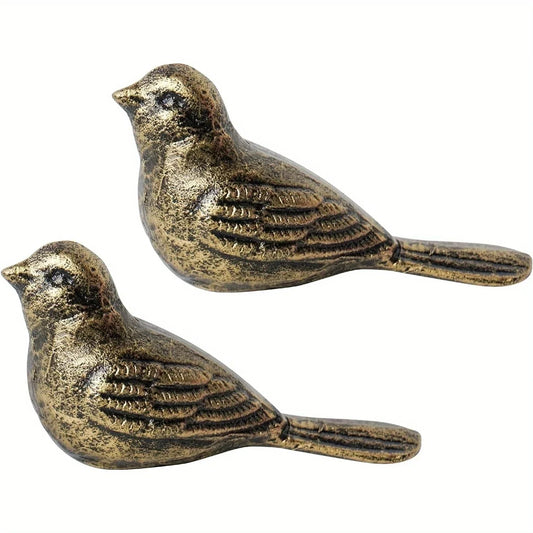Cast Iron Bird Door Stopper Decorative Floor Wedge