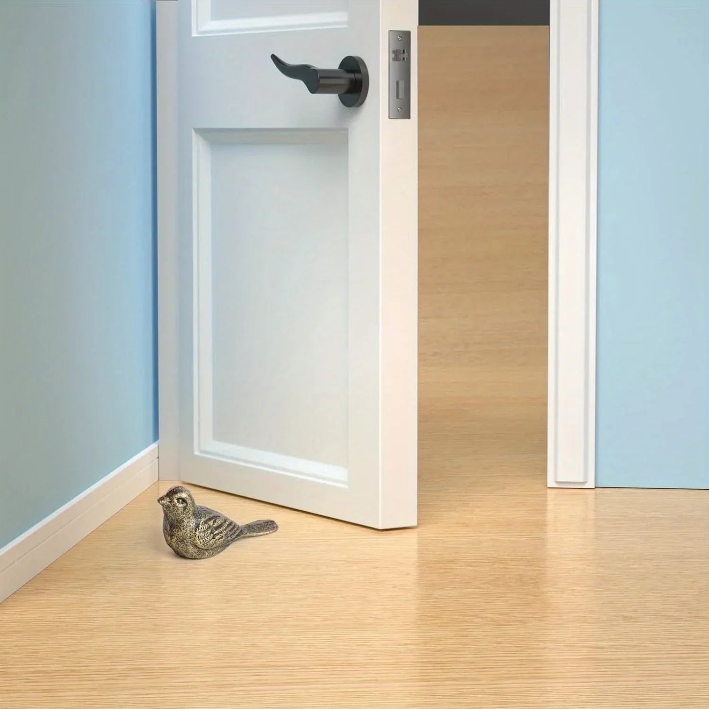Cast Iron Bird Door Stopper Decorative Floor Wedge