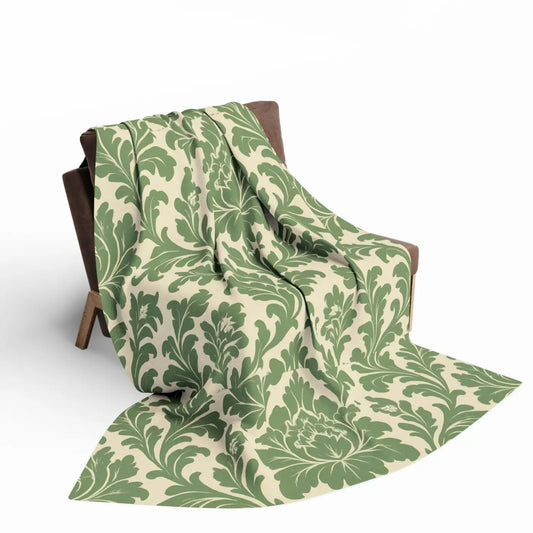 DipaliZ Floral Arctic Fleece Blanket Premium Home Decor