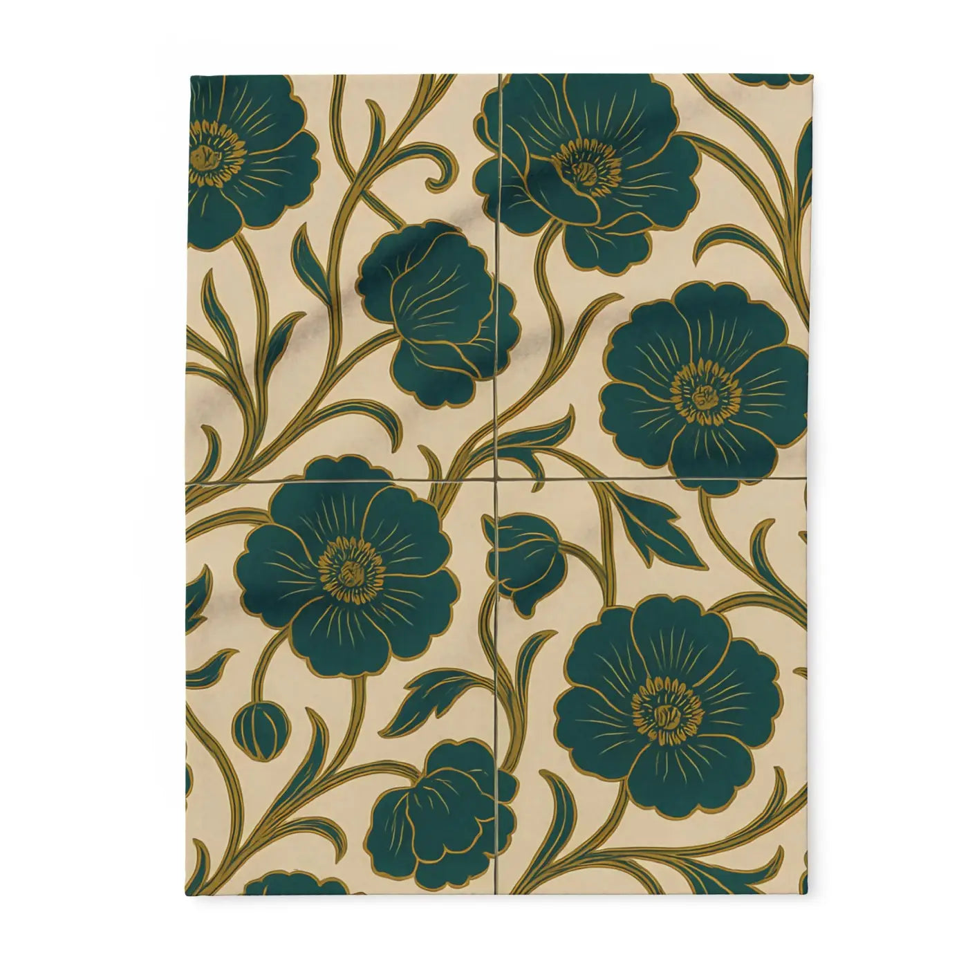 DipaliZ Floral Throw Blanket Arctic Fleece Softness