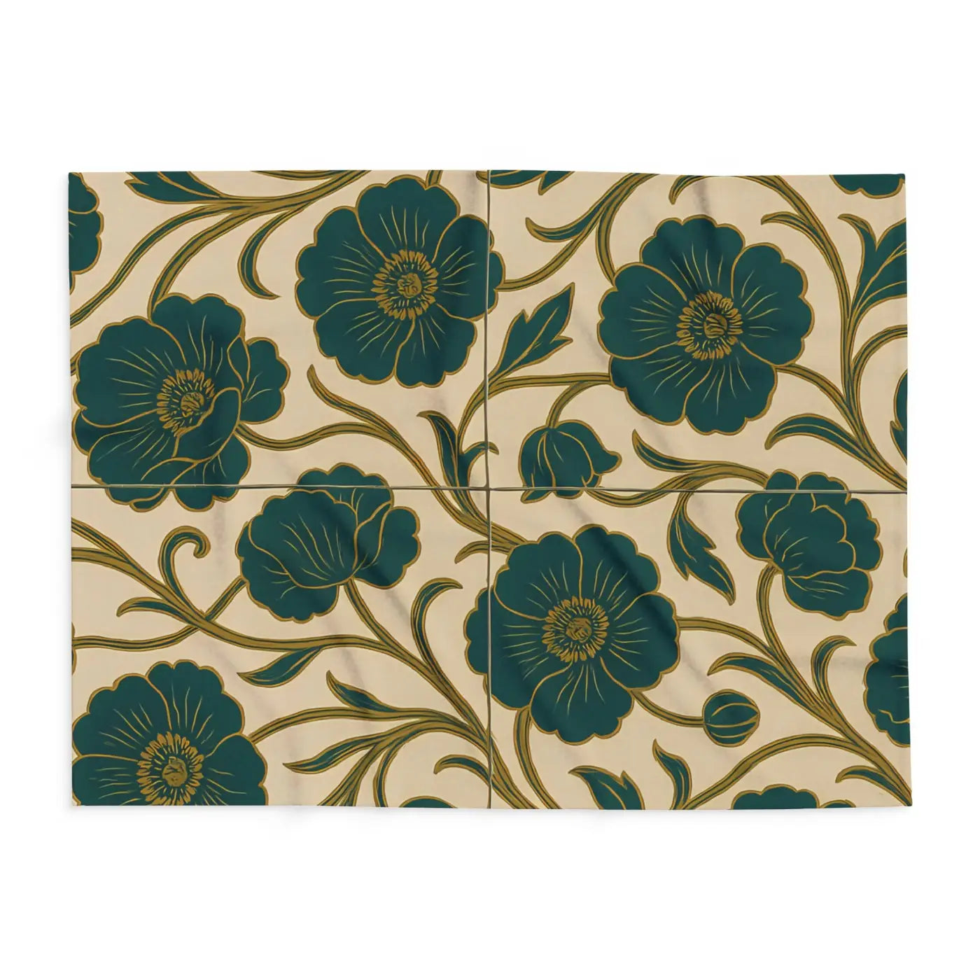DipaliZ Floral Throw Blanket Arctic Fleece Softness