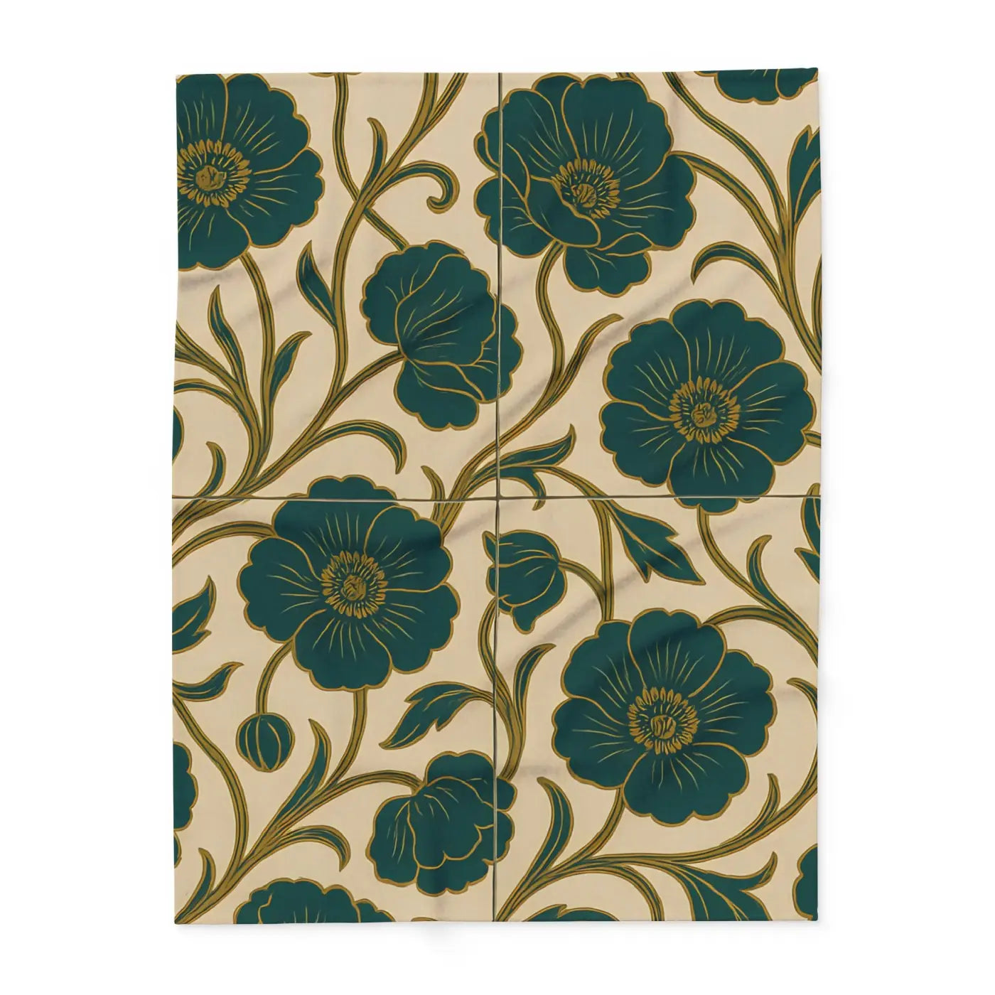 DipaliZ Floral Throw Blanket Arctic Fleece Softness