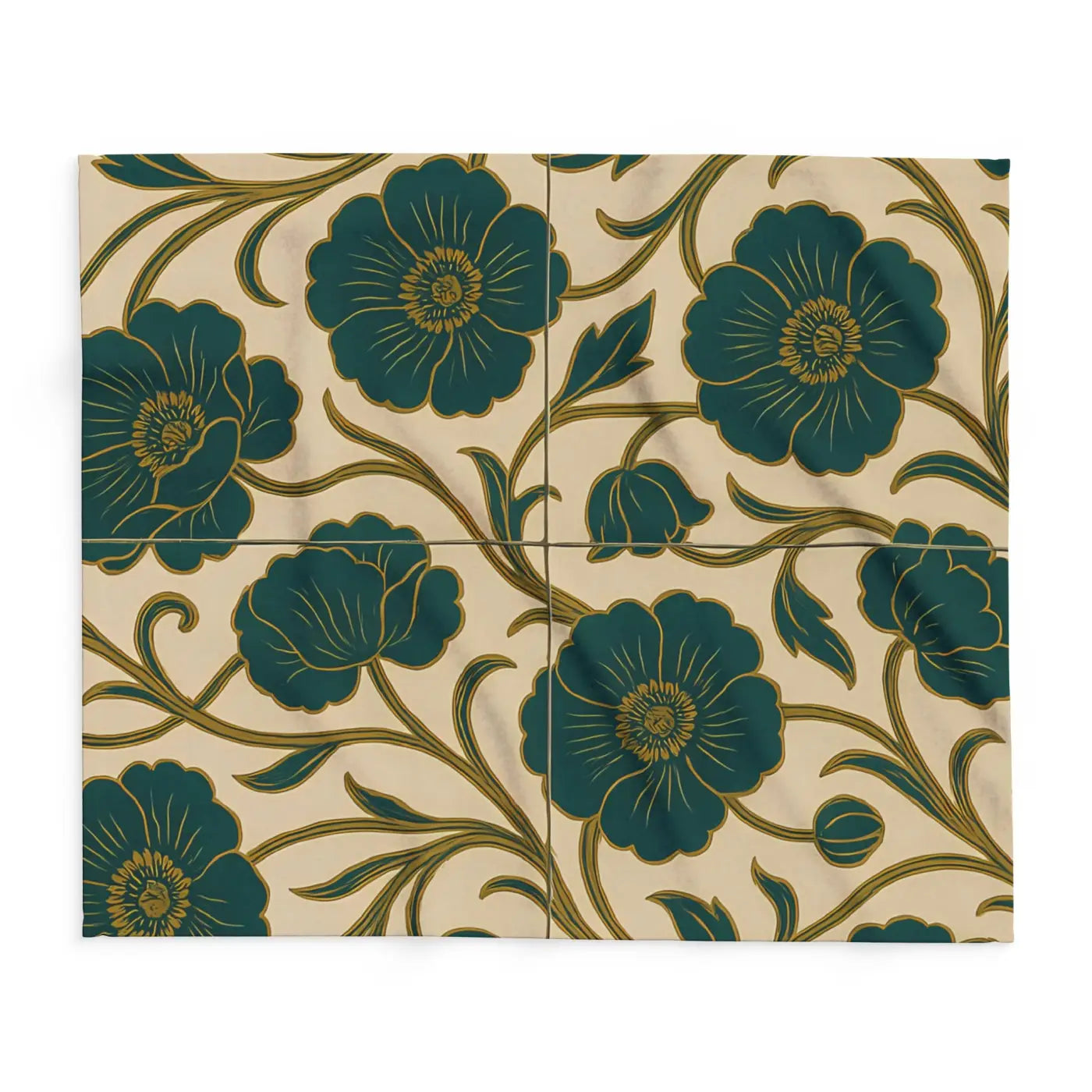 DipaliZ Floral Throw Blanket Arctic Fleece Softness