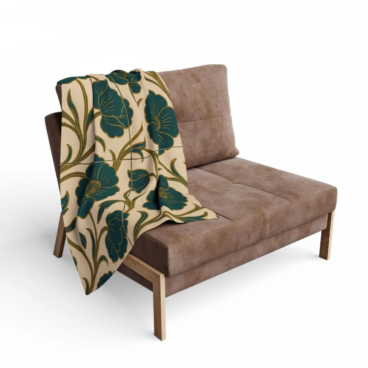 DipaliZ Floral Throw Blanket Arctic Fleece Softness