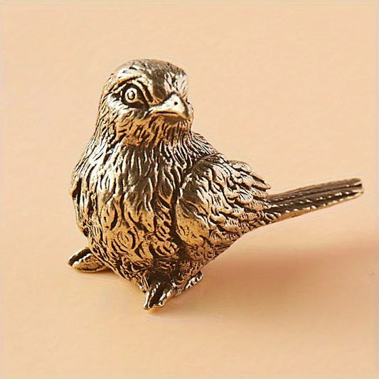 Figurine - Vintage Brass Bird