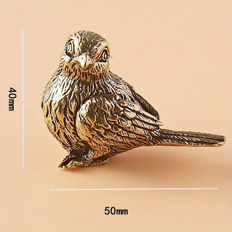 Figurine - Vintage Brass Bird