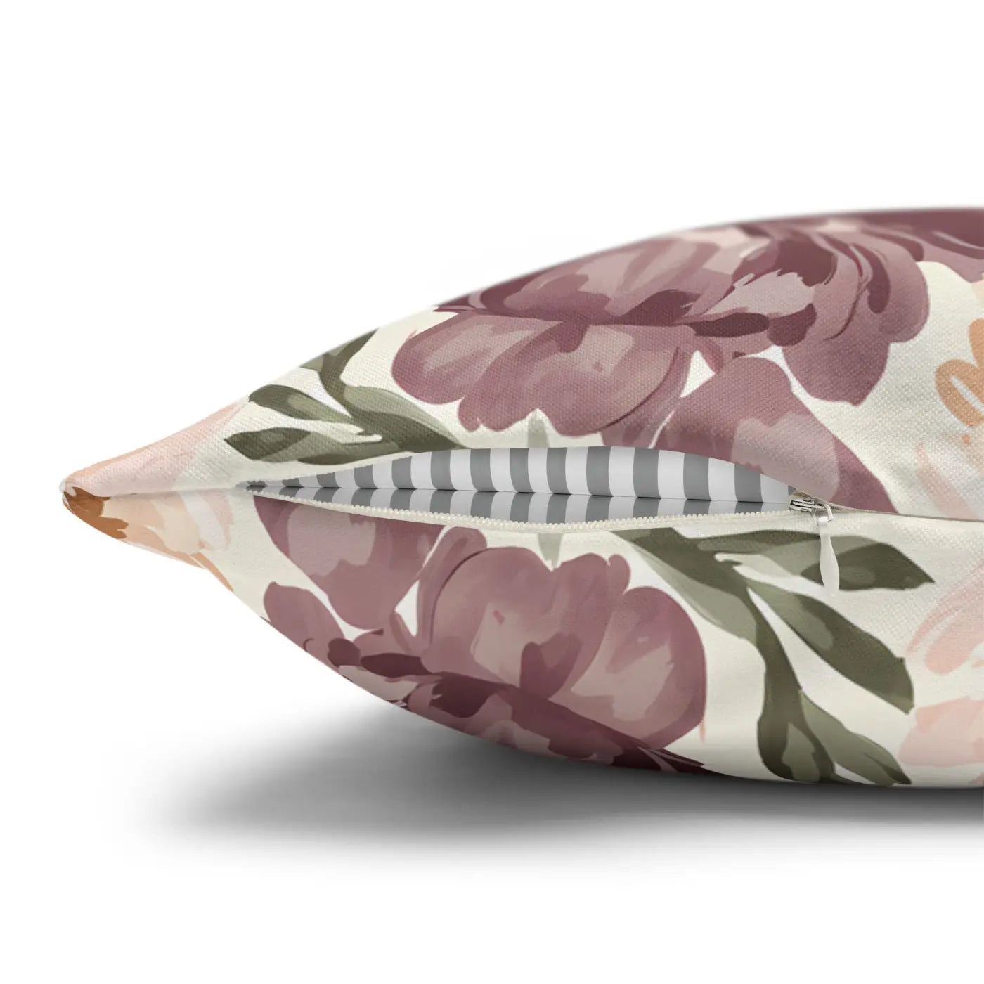 DipaliZ Floral Peony Pillowcase Spun Polyester 18x18