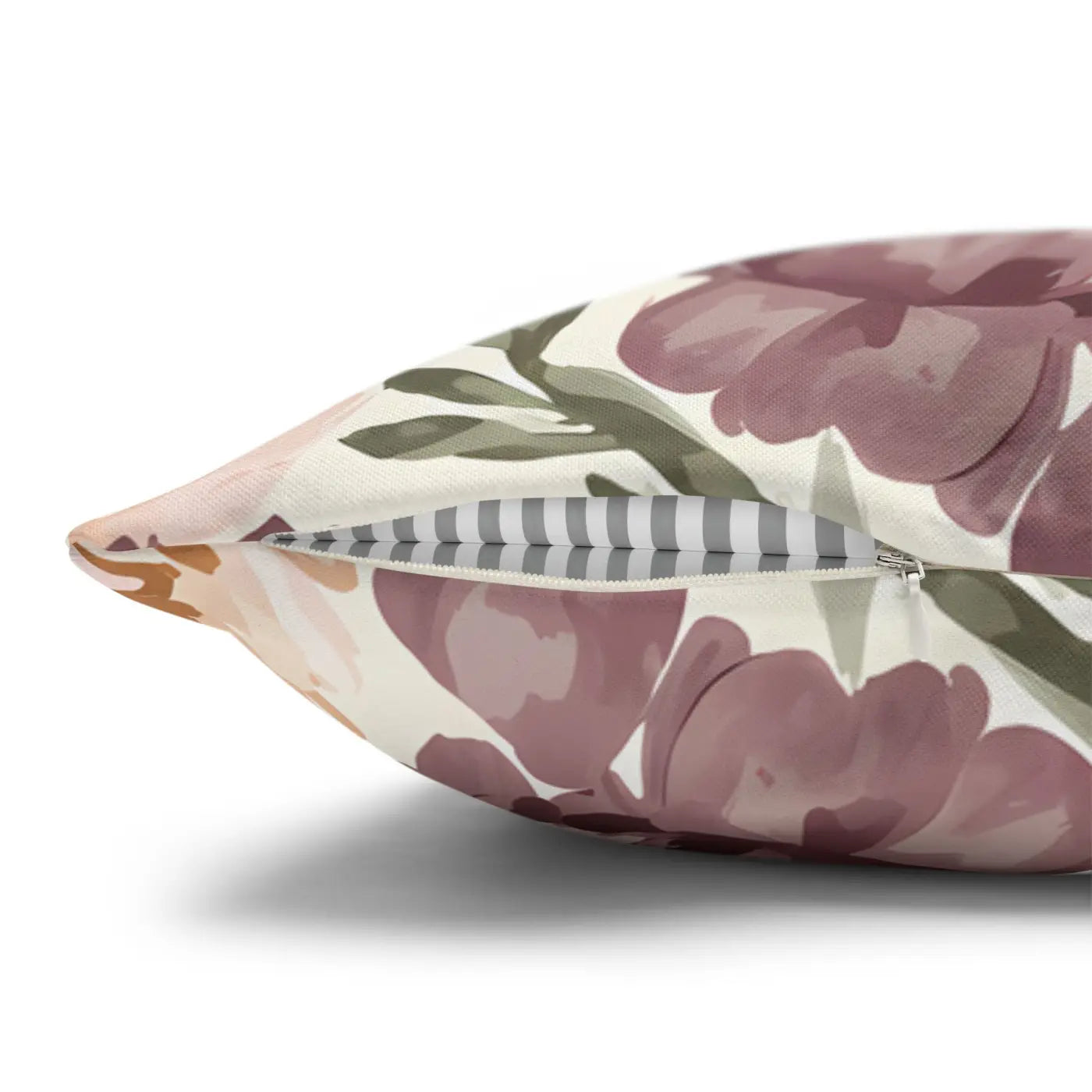 DipaliZ Floral Peony Pillowcase Spun Polyester 18x18