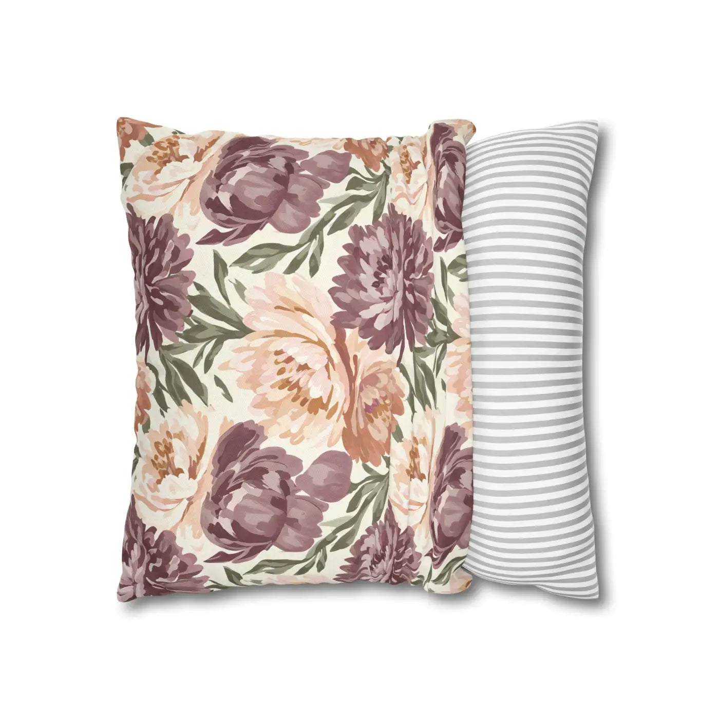 DipaliZ Floral Peony Pillowcase Spun Polyester 18x18