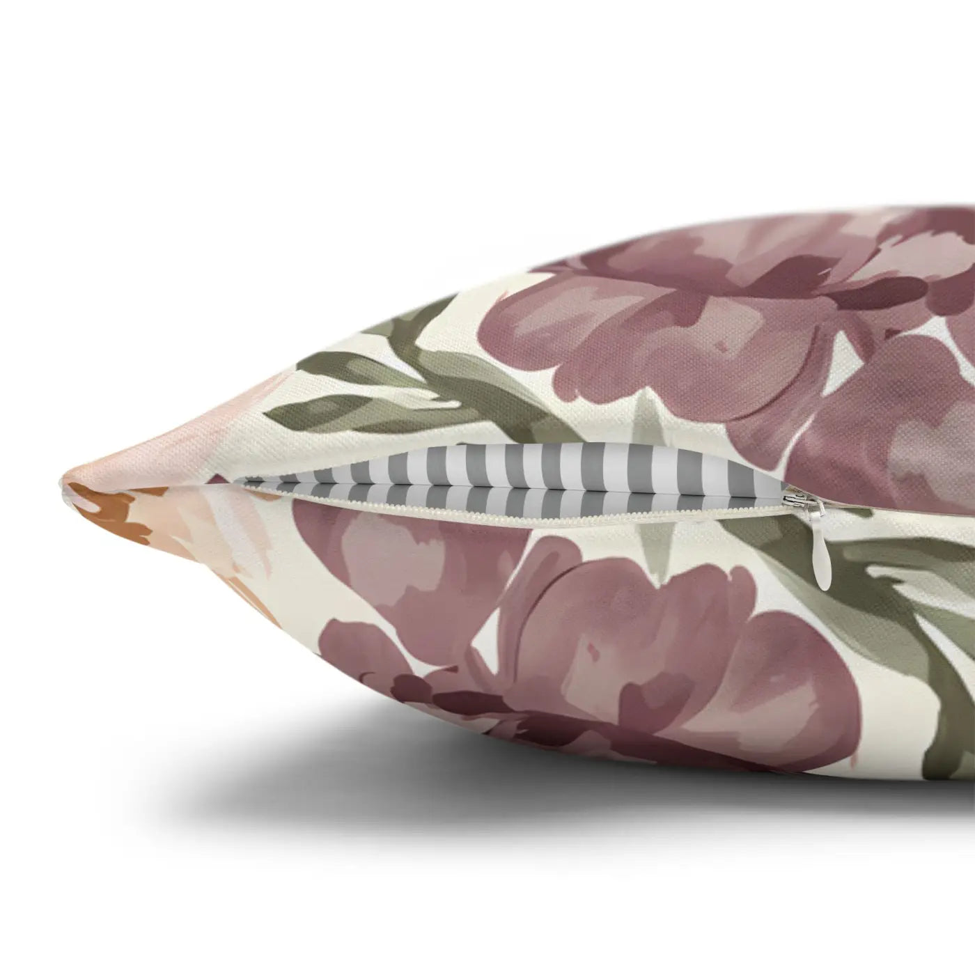 DipaliZ Floral Peony Pillowcase Spun Polyester 18x18