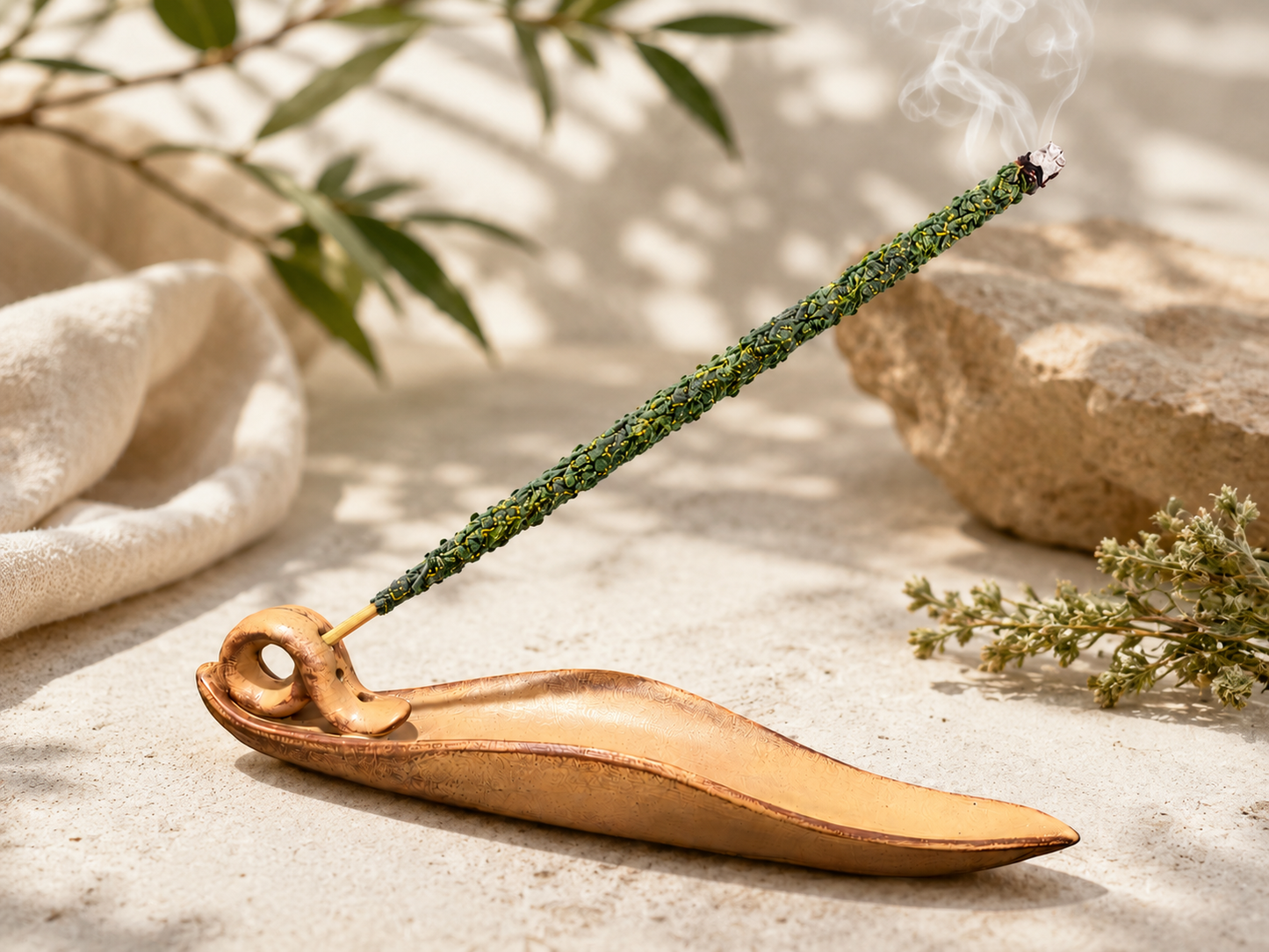 Leaf Incense Holder