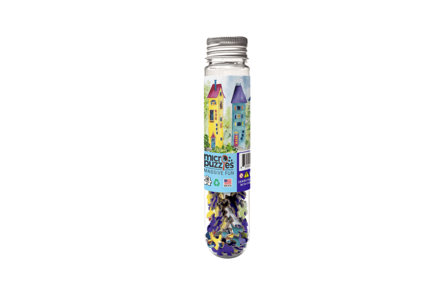 Gnome Homes Mini Jigsaw Puzzle | MicroPuzzles