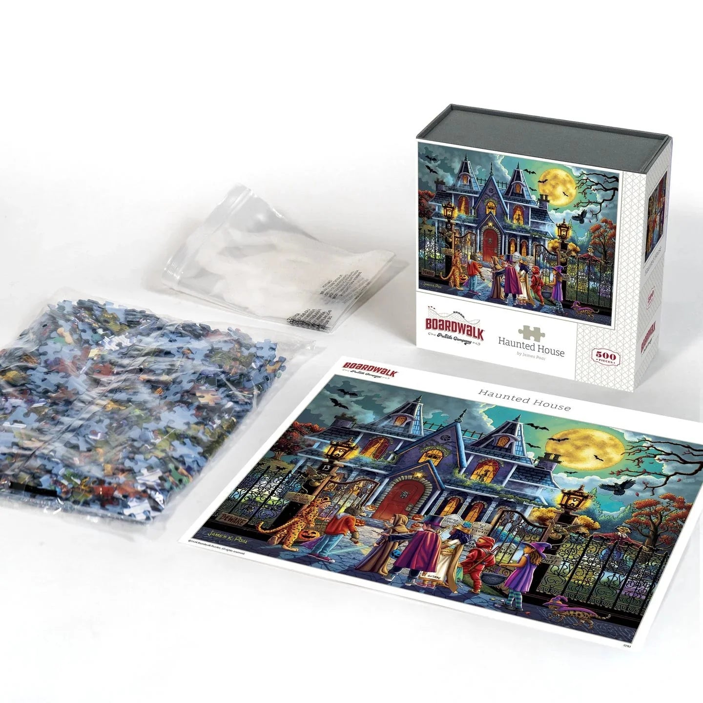 Haunted House 500 Piece Jigsaw Puzzle | Boardwalk Puzzles