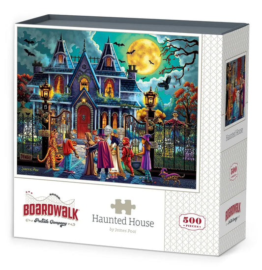 Haunted House 500 Piece Jigsaw Puzzle | Boardwalk Puzzles