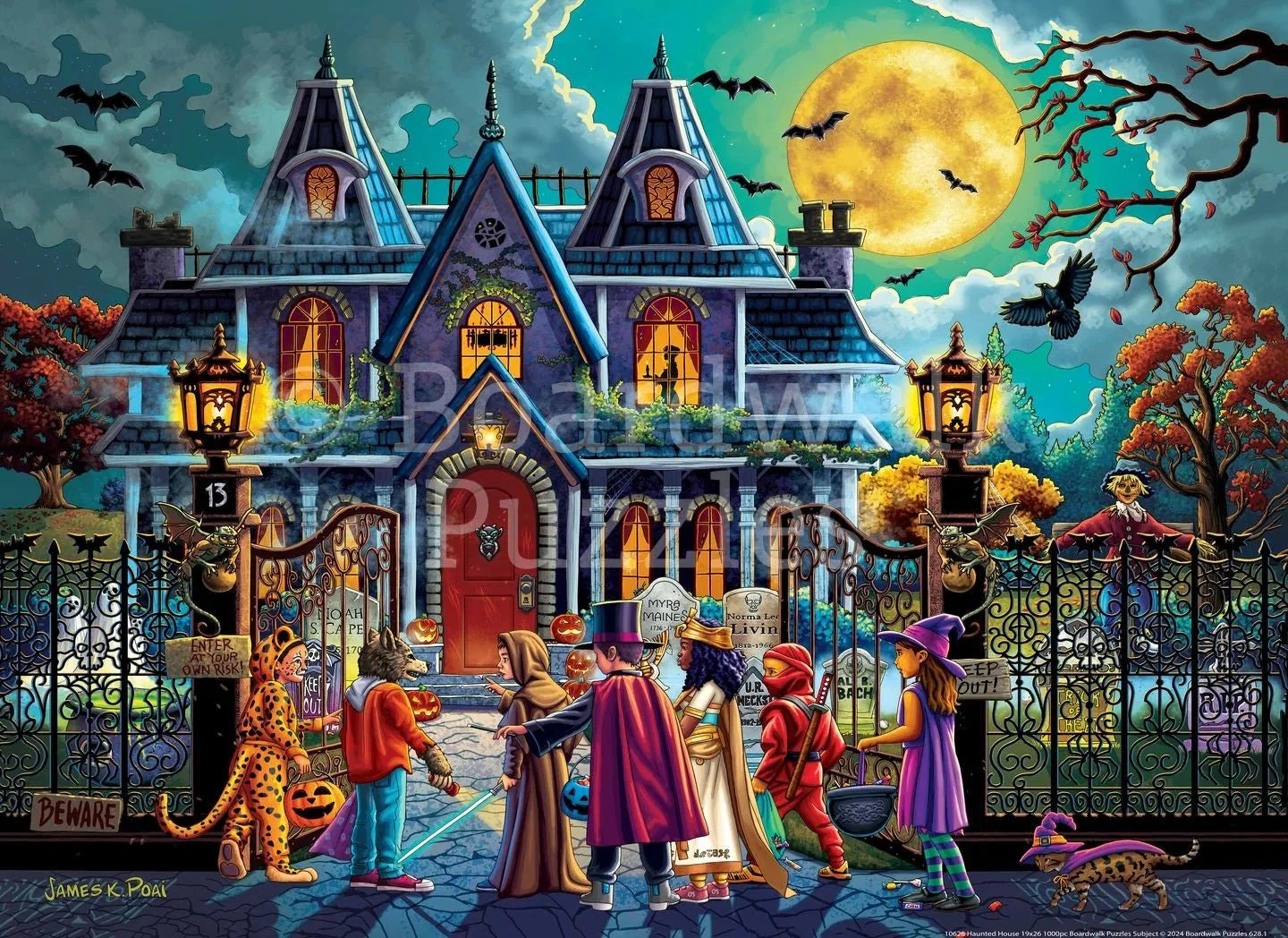Haunted House 500 Piece Jigsaw Puzzle | Boardwalk Puzzles