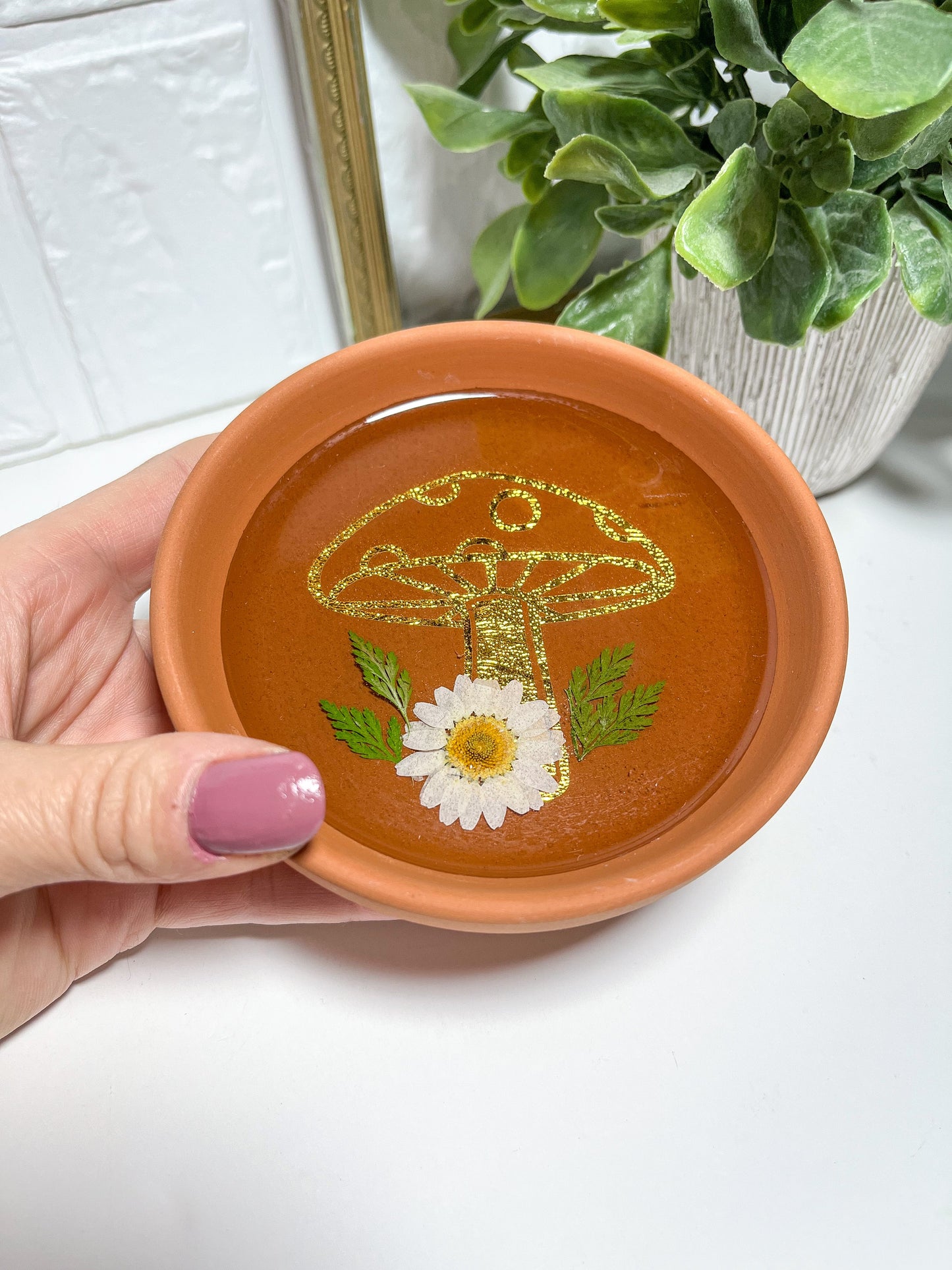 Flora mushroom tray