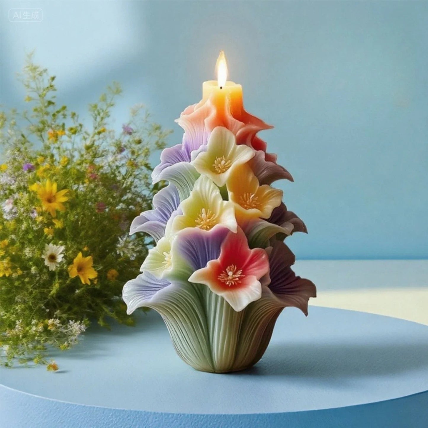 Mold - 3D Floral Silicone