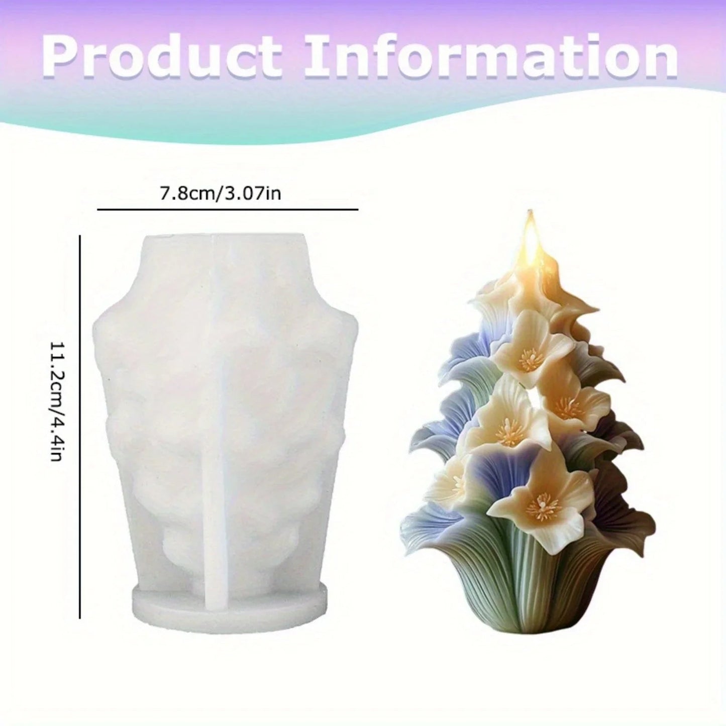 Mold - 3D Floral Silicone