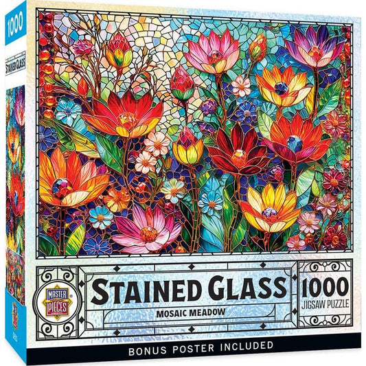 Mosaic Meadow 1000 Piece Jigsaw Puzzle | Masterpieces