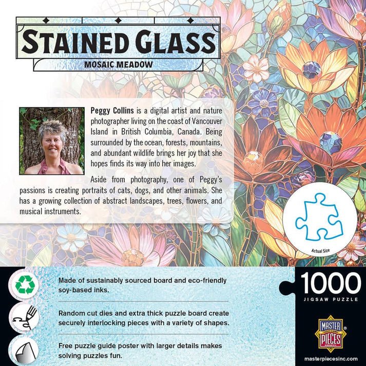 Mosaic Meadow 1000 Piece Jigsaw Puzzle | Masterpieces