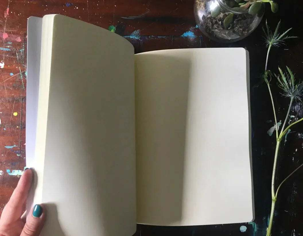 Moon Phases Journal – Hand-Bound with Original Illustration