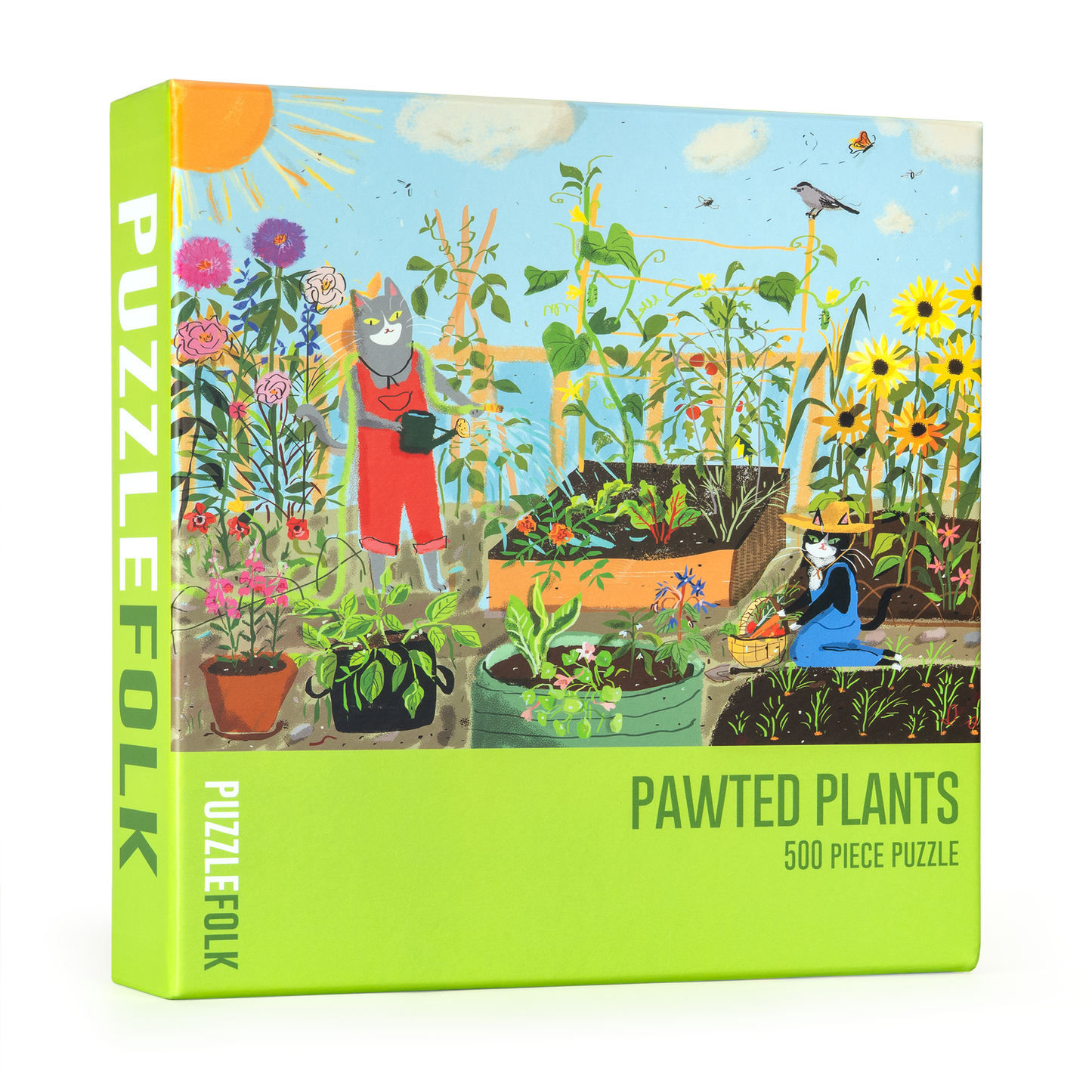 Pawted Plants 500 Piece Jigsaw Puzzle | Puzzlefolk
