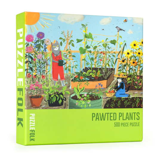 Pawted Plants 500 Piece Jigsaw Puzzle | Puzzlefolk